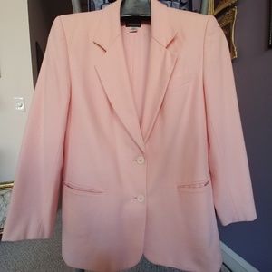 Woman's Pink Wool Blazer